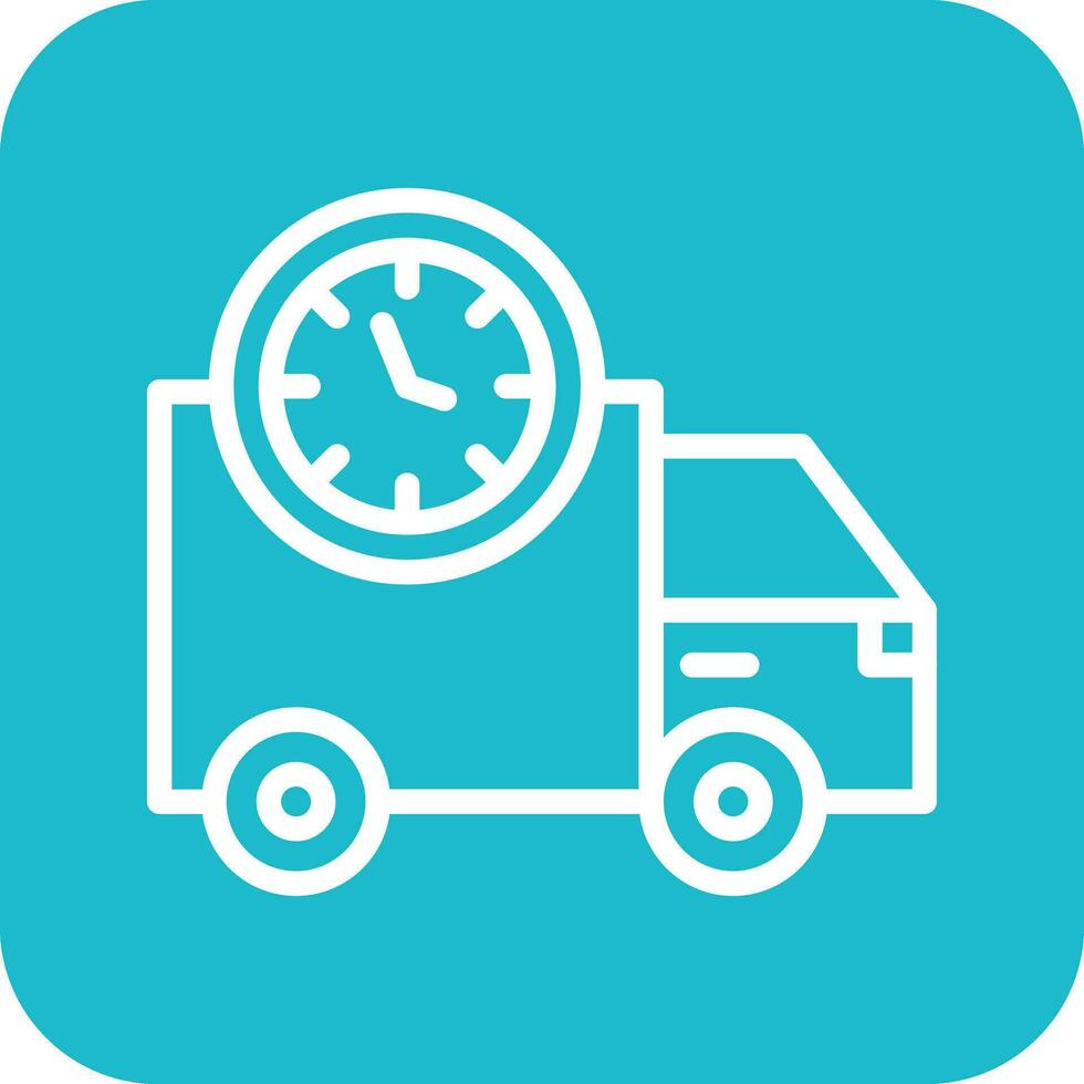 Delivery Time Vector Icon