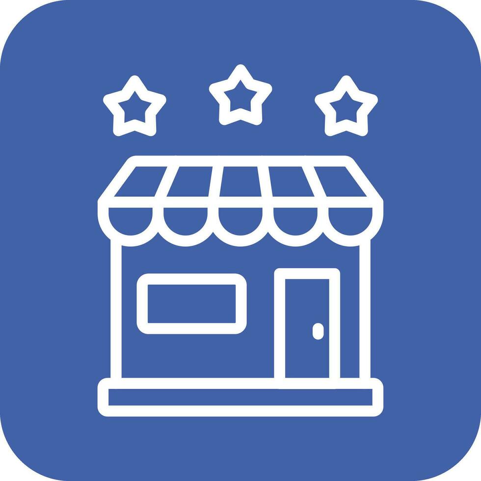 Store Rating Vector Icon