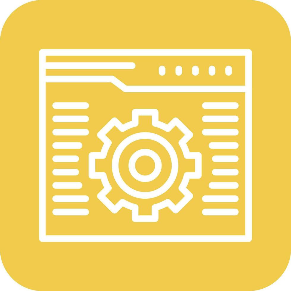 Web Management Vector Icon