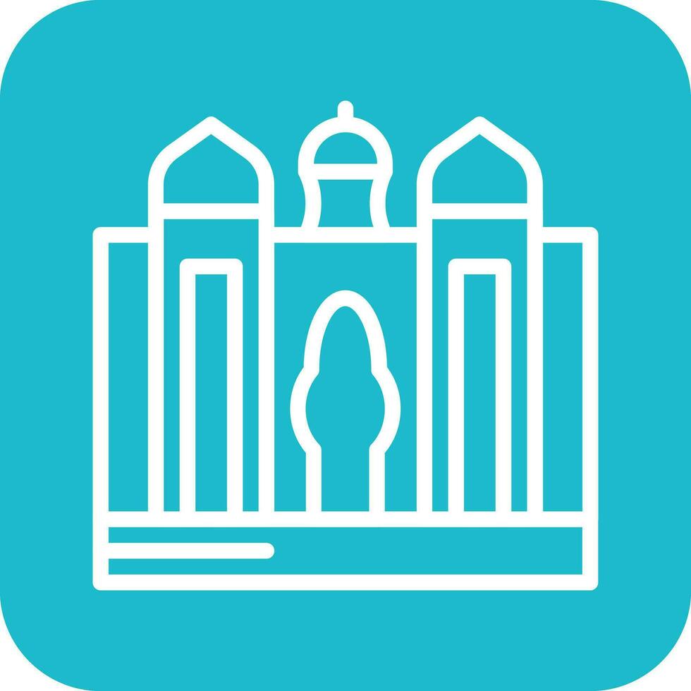 Palm Jumeirah Vector Icon