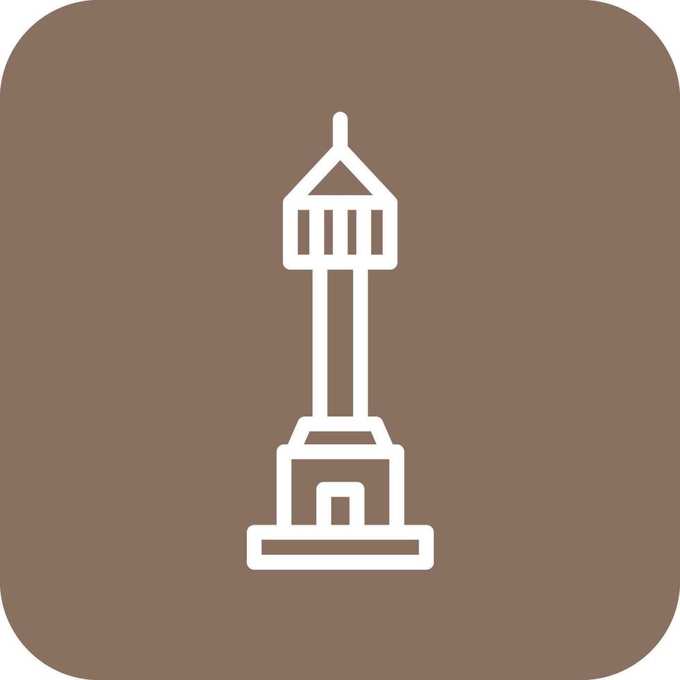 Trajans Column Vector Icon