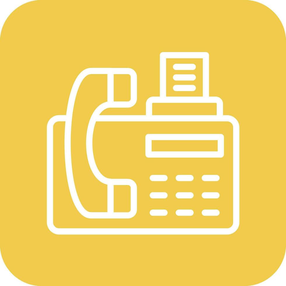 Fax Vector Icon