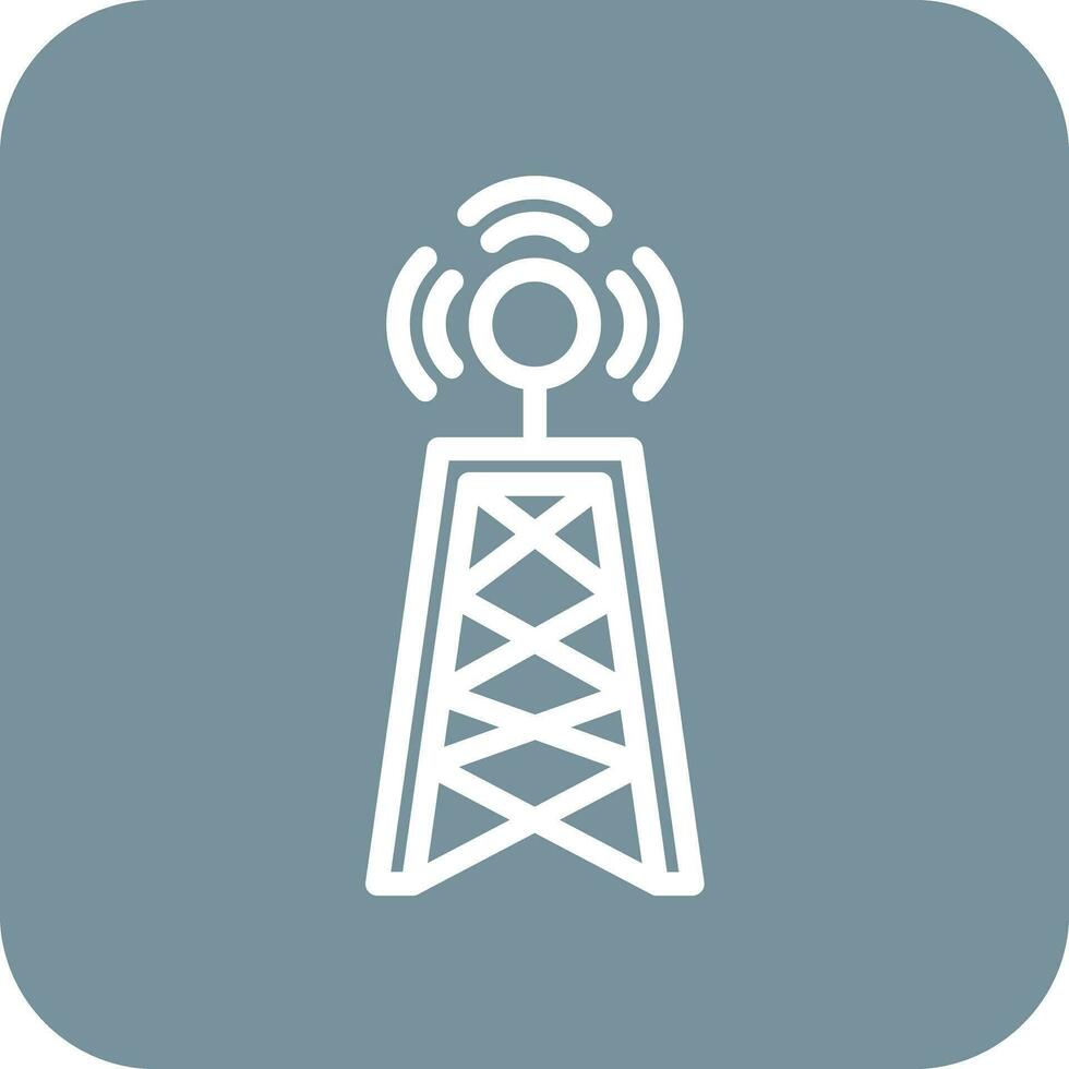 Broadcast Vector Icon