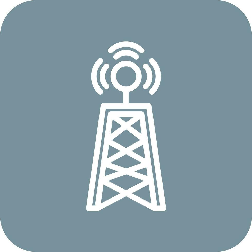 Broadcast Vector Icon