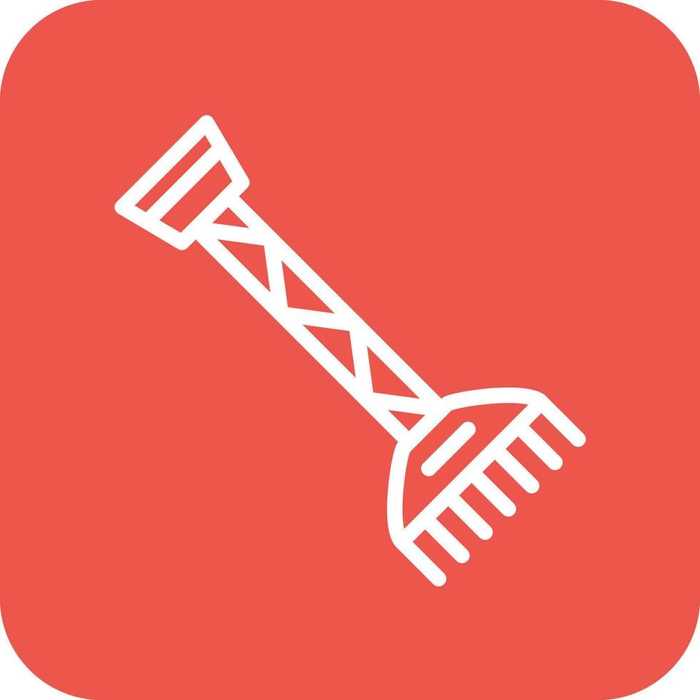 Rake Vector Icon