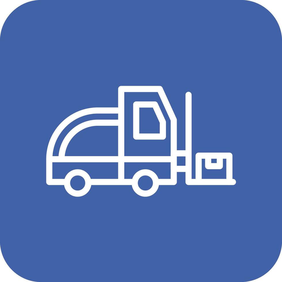 Lifting Parcel Vector Icon