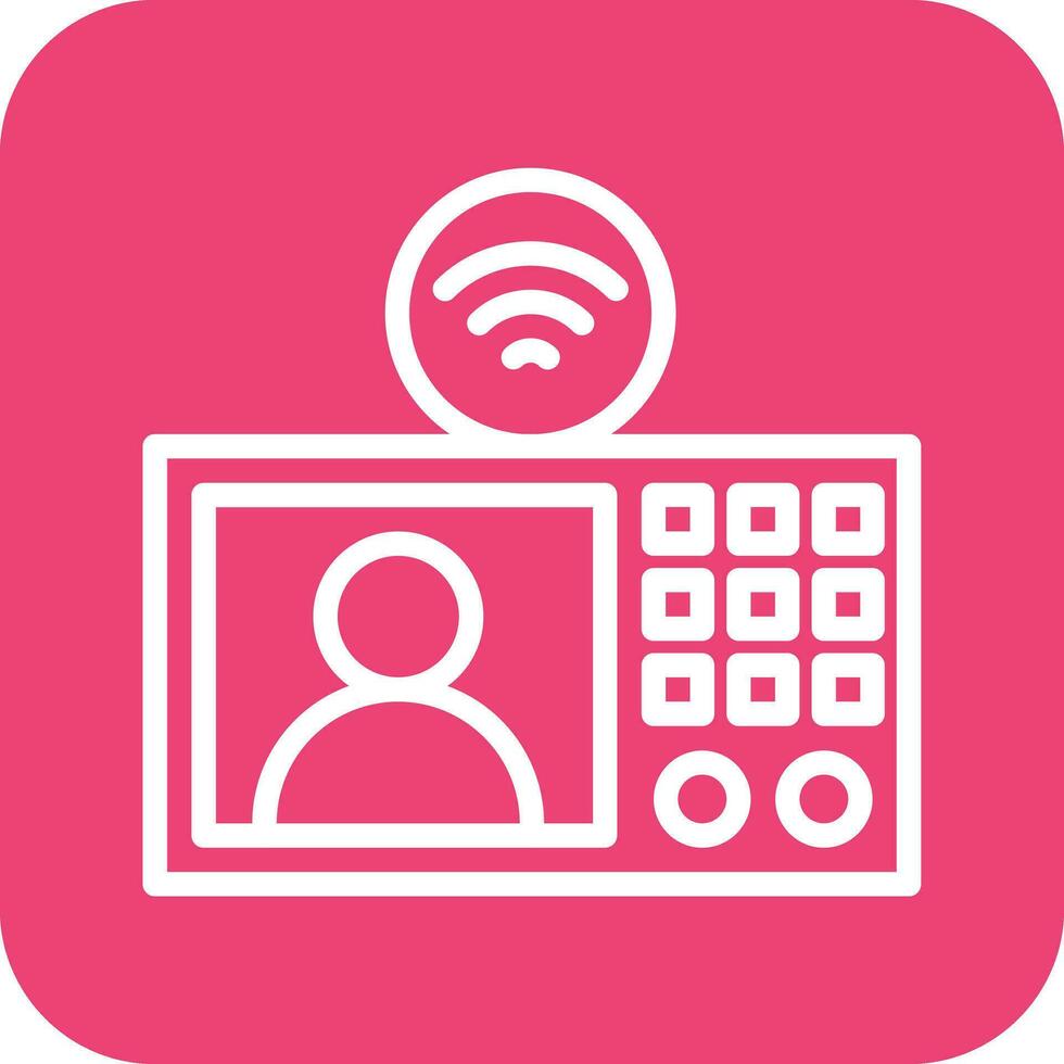 Intercom Vector Icon