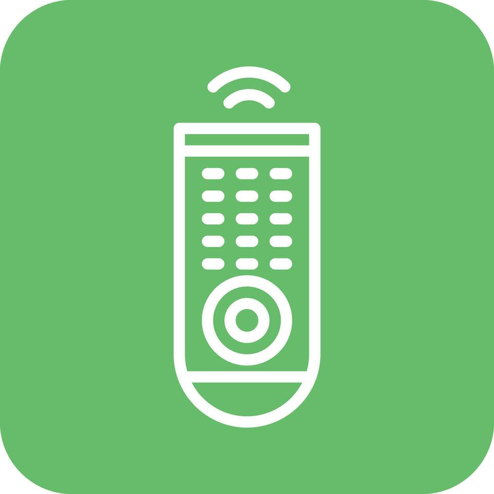 Smart Remote Control Vector Icon