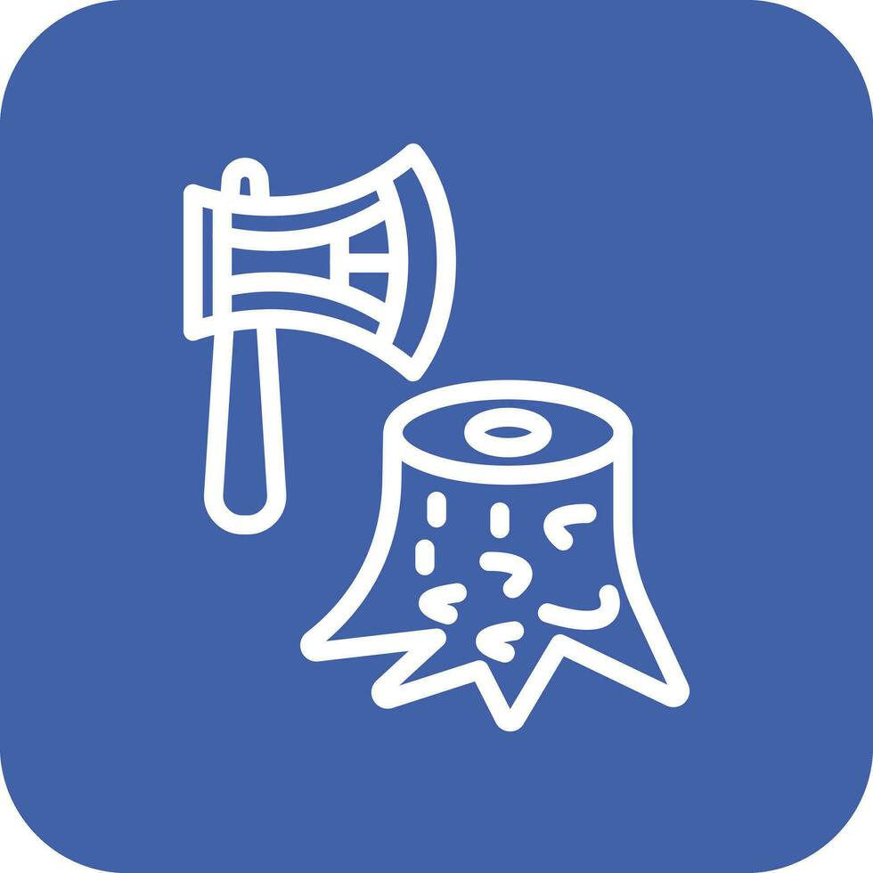 Deforestation Vector Icon