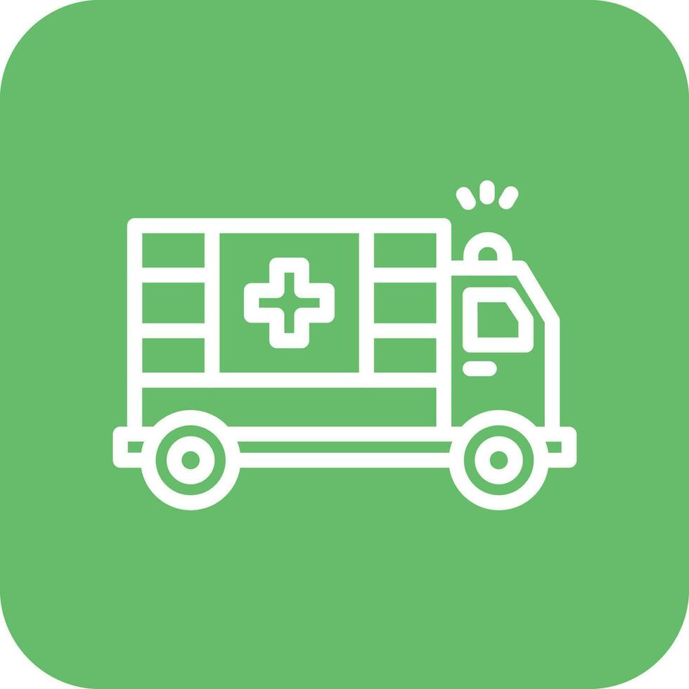 Ambulance Vector Icon