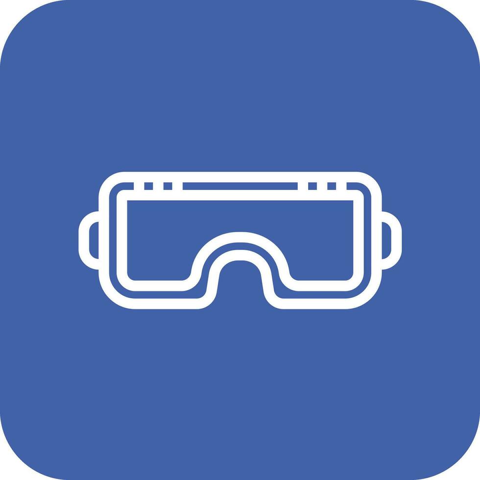 Ski Goggles Vector Icon