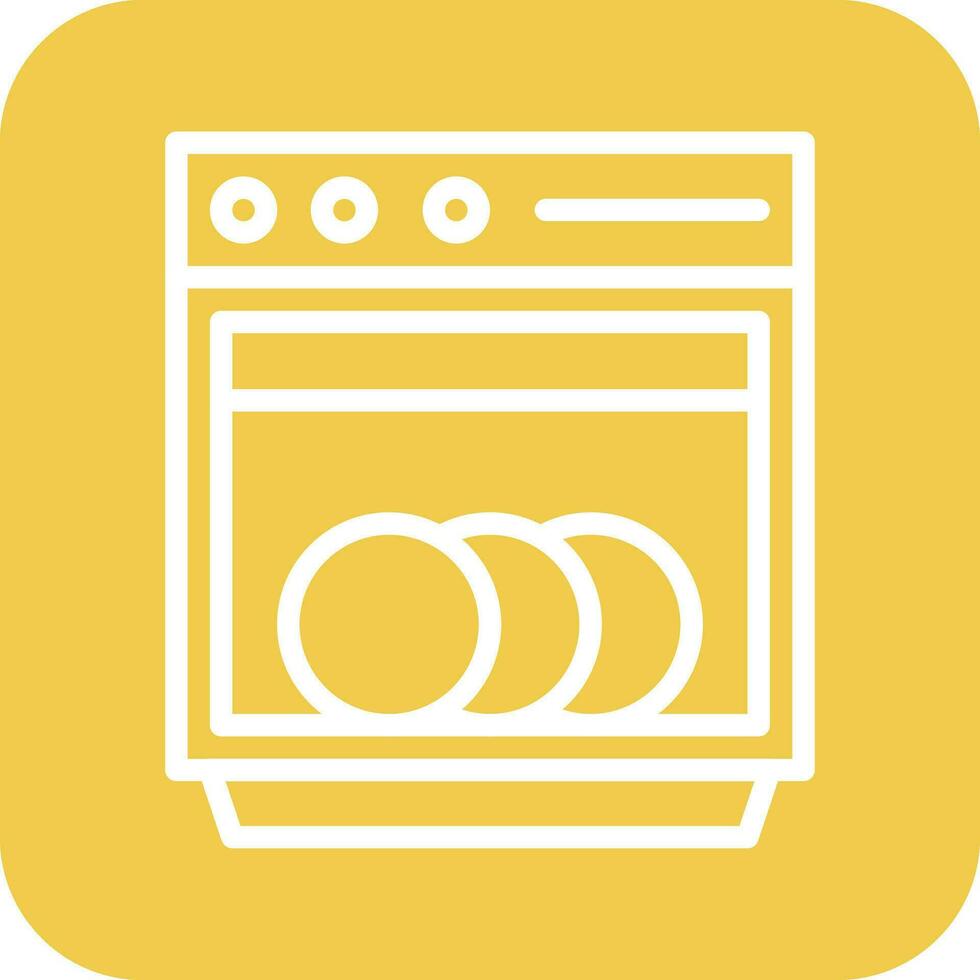 Dishwashing Vector Icon