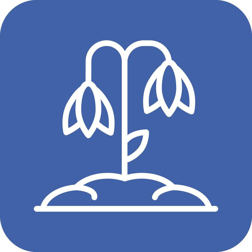 Snowdrop Vector Icon
