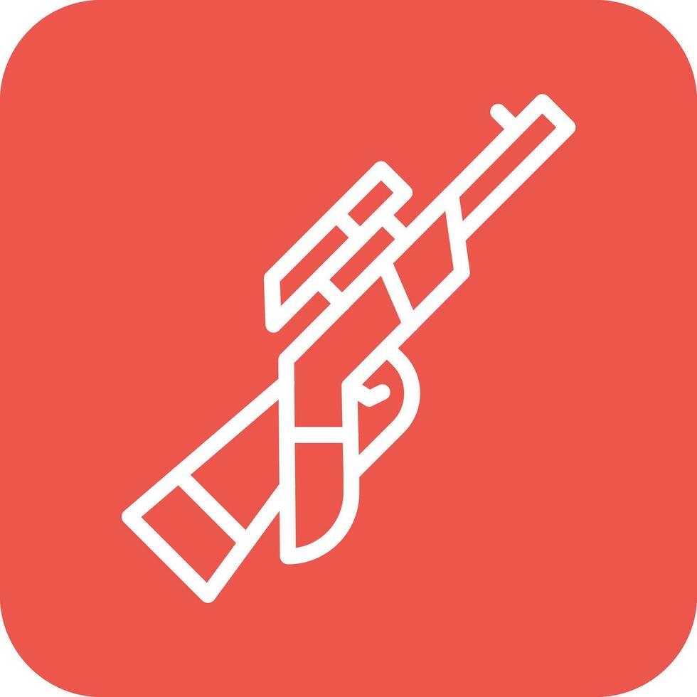 Sniper Rifle Vector Icon