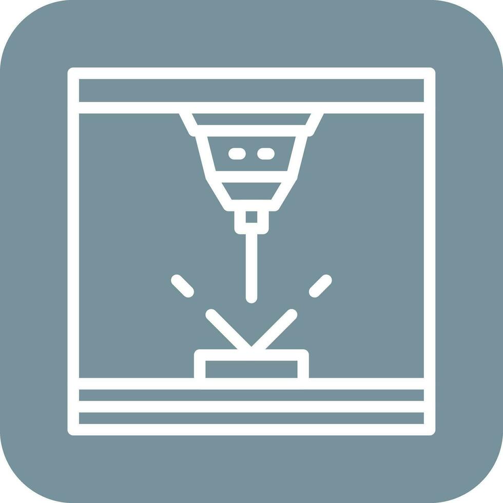Plasma Laser Vector Icon