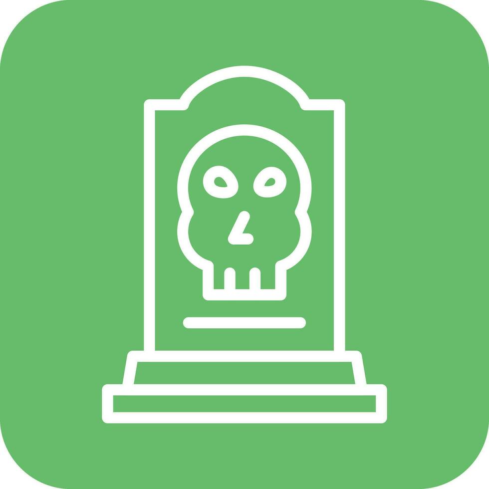 Pirate Grave Vector Icon