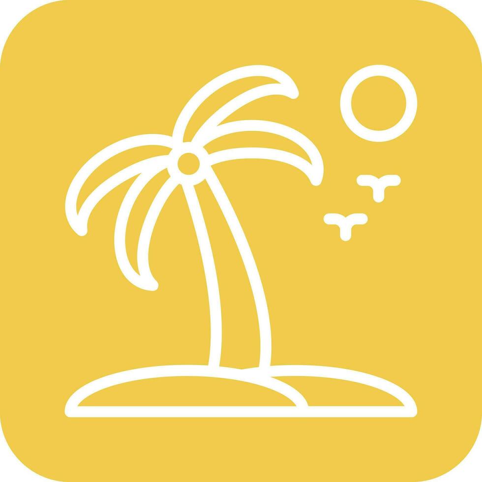 Island Vector Icon