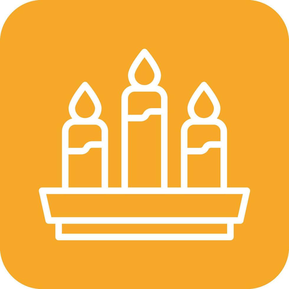 Candle Vector Icon