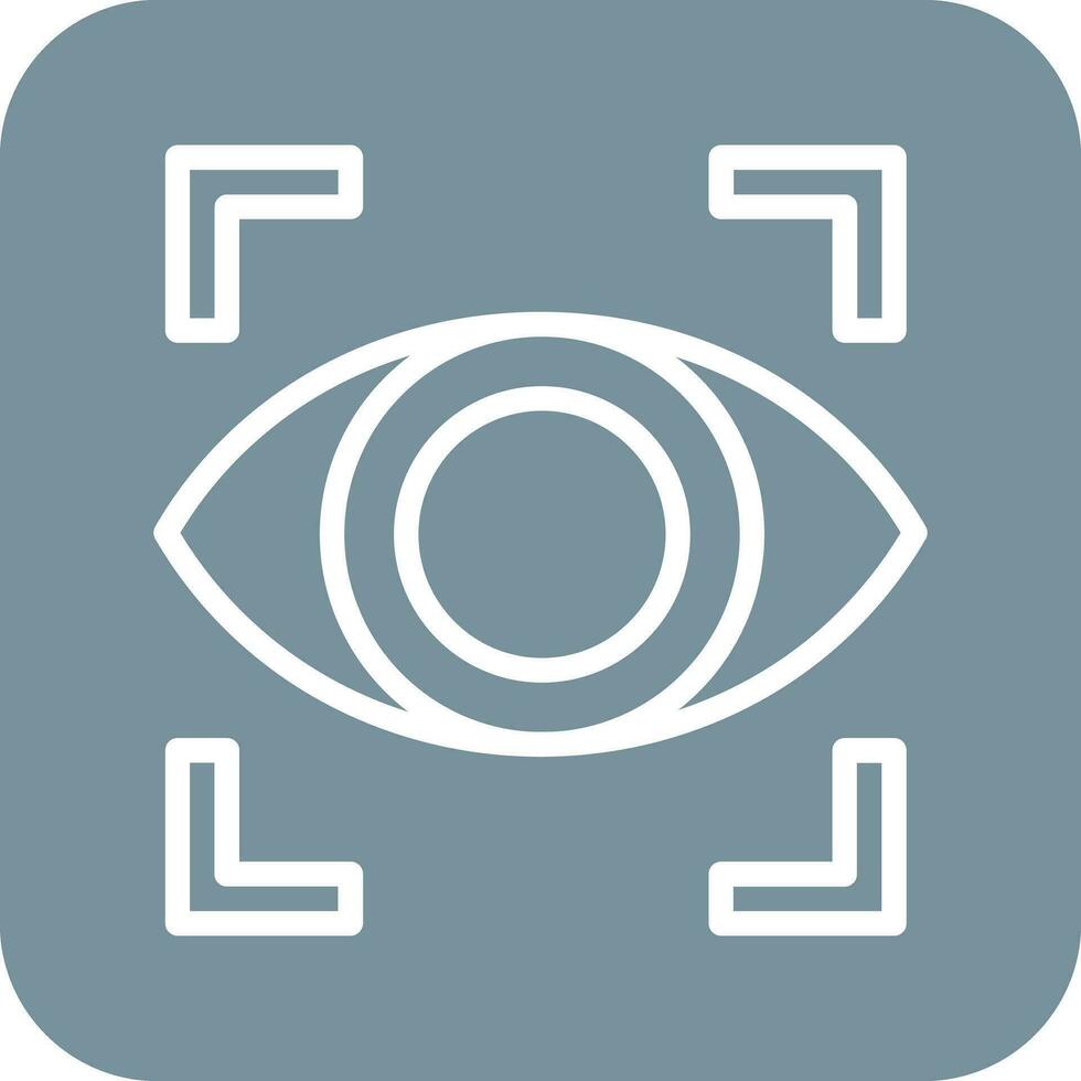 Eye Scanner Vector Icon
