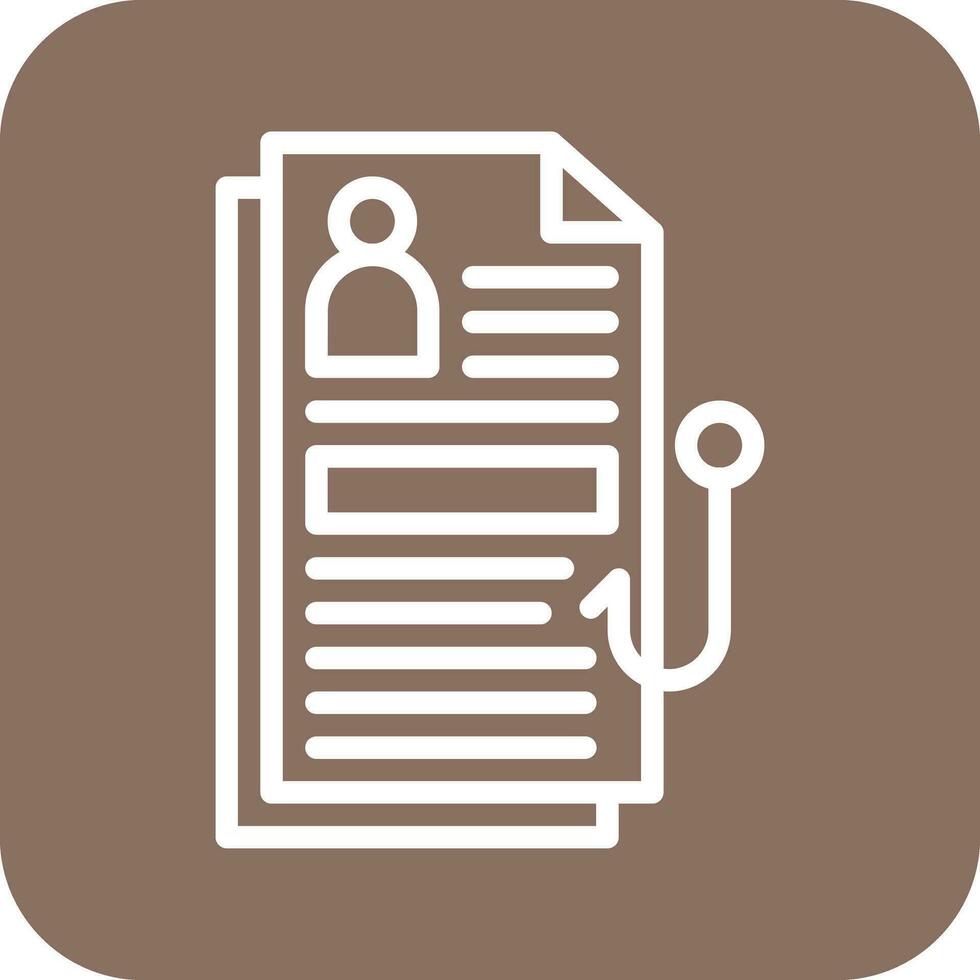 Stealing Documents Vector Icon