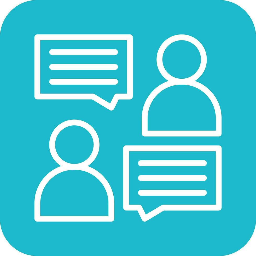 Interview Vector Icon