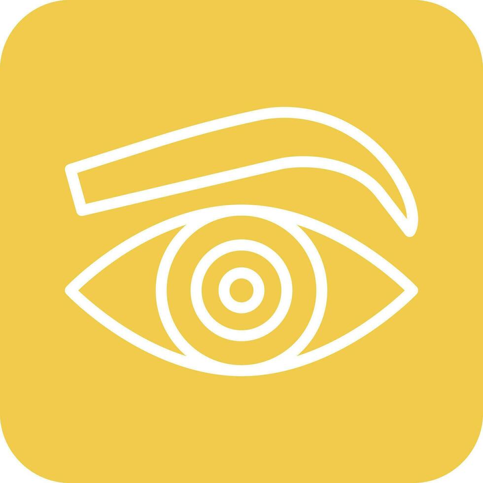 Eyebrow Vector Icon