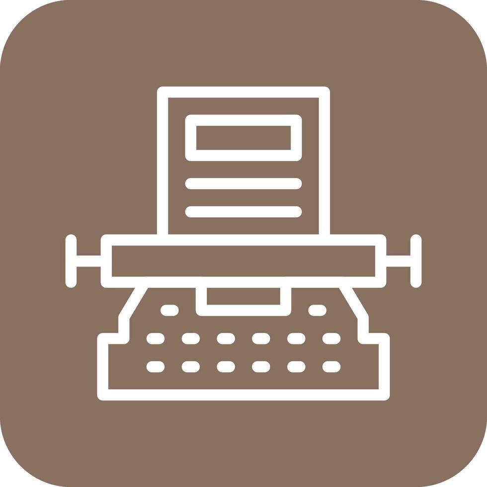 Typewriter Vector Icon 36559366 Vector Art at Vecteezy