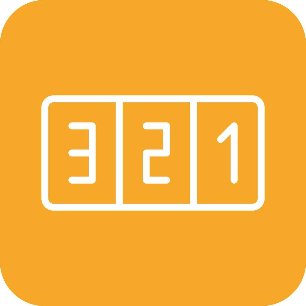 Countdown Vector Icon