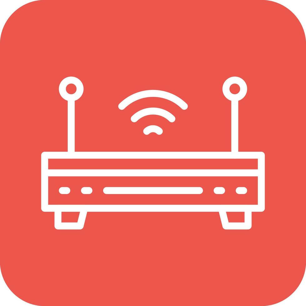 Wireless Router Vector Icon
