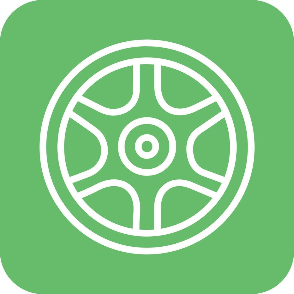 Wheel Vector Icon