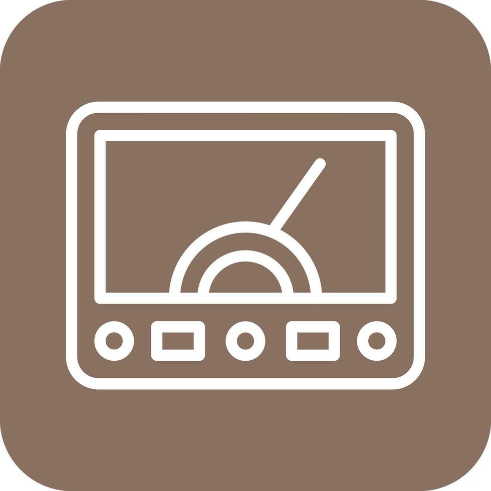 Voltmeter Vector Icon