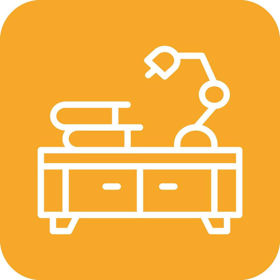 Desk Lamp Vector Icon