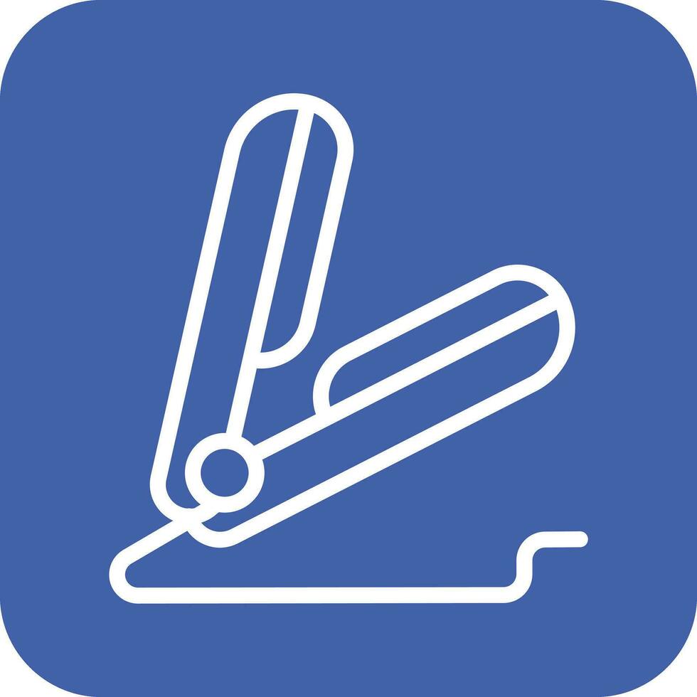 Hair Iron Vector Icon