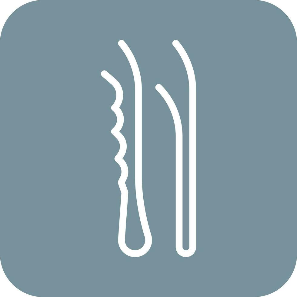 Hair Pin Vector Icon