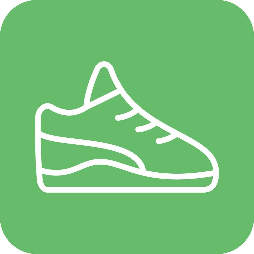 icono de vector de zapatillas