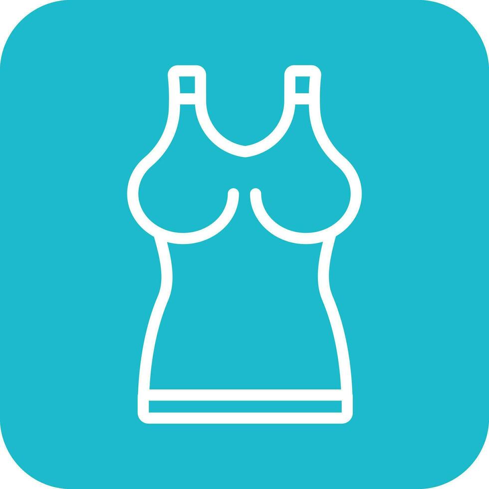 Sleeveless Shirt Vector Icon