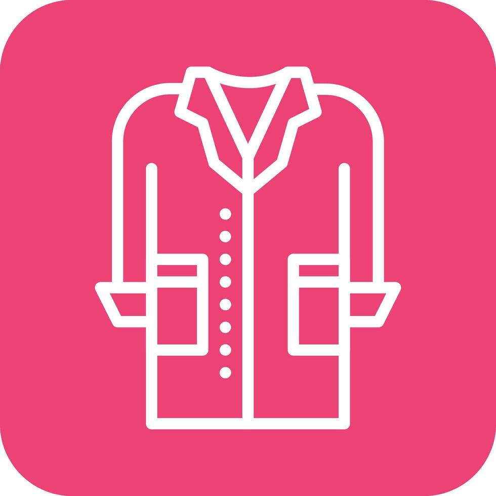 Lab Coat Vector Icon