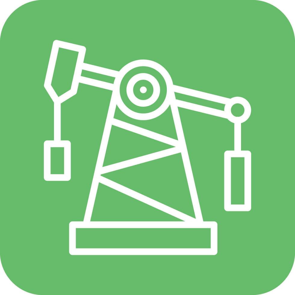 Oil Pump Vector Icon