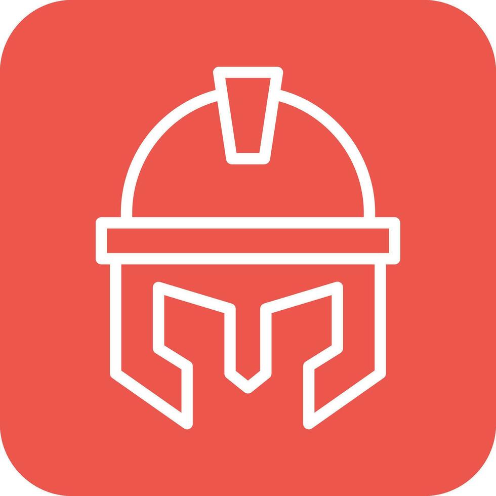 Roman Helmet Vector Icon