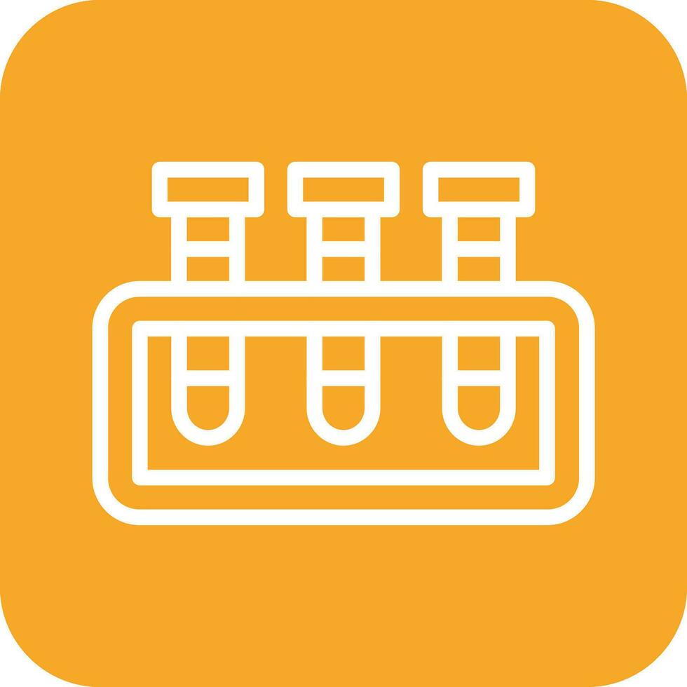 Test Tubes Vector Icon