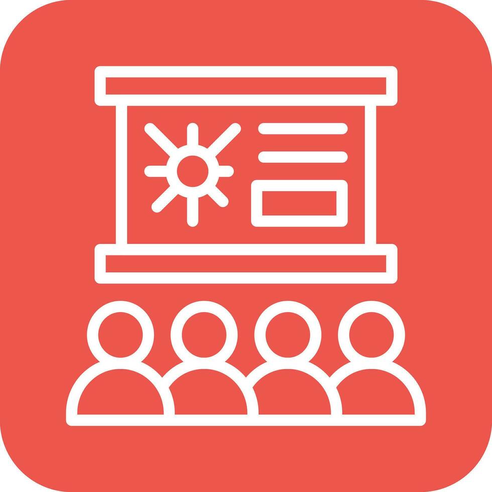 Chemistry Seminar Vector Icon