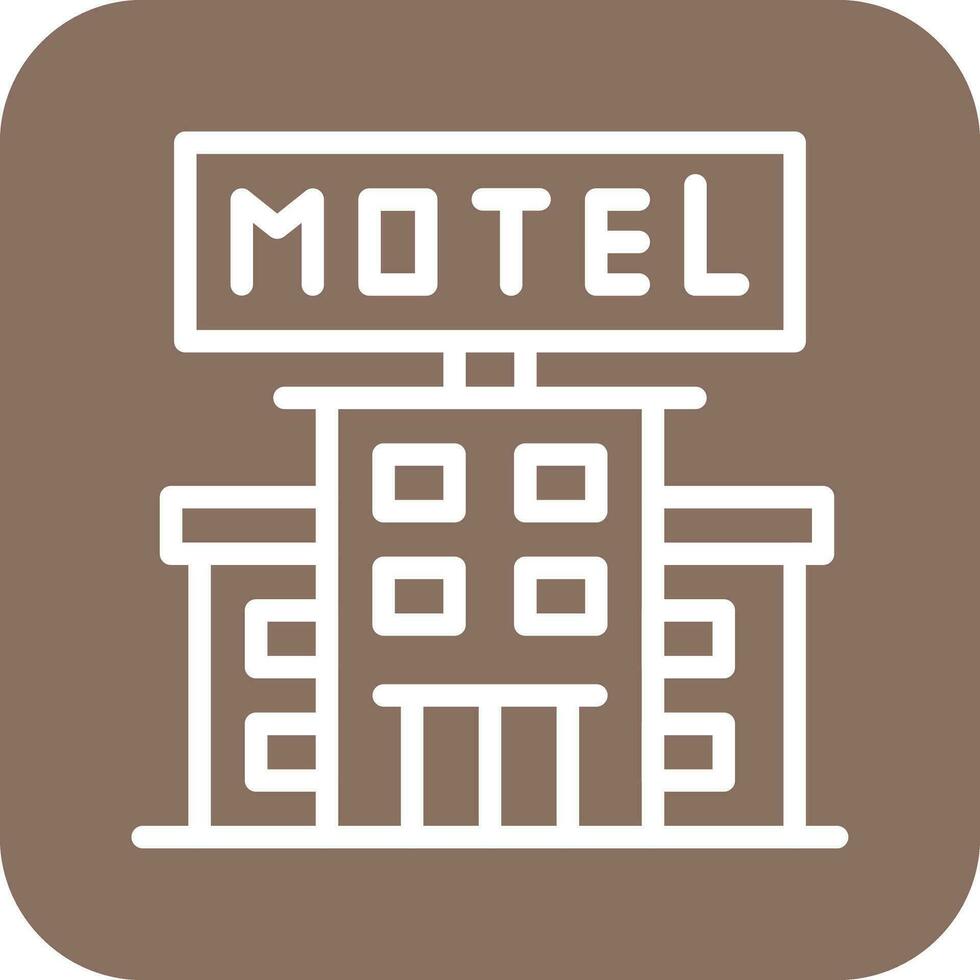 motel vector icono