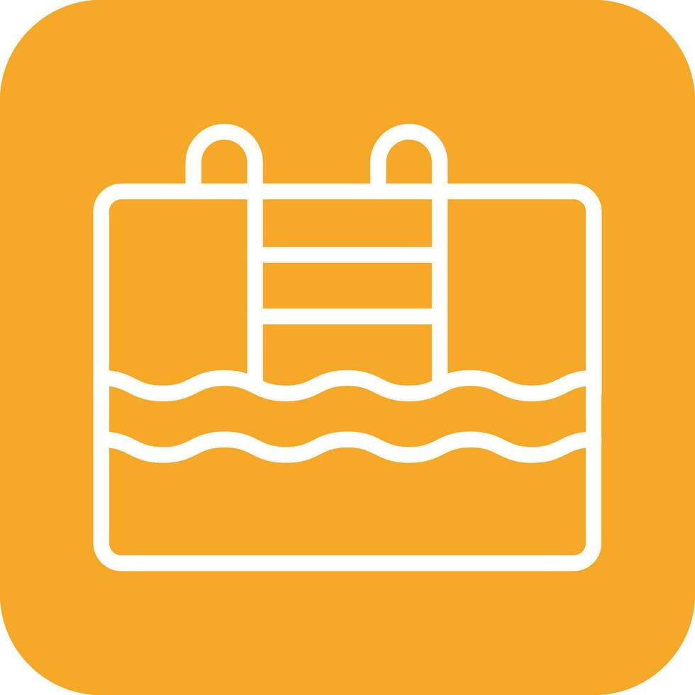 Swimming Pool Vector Icon