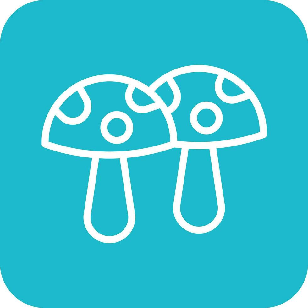 Mushroom Vector Icon