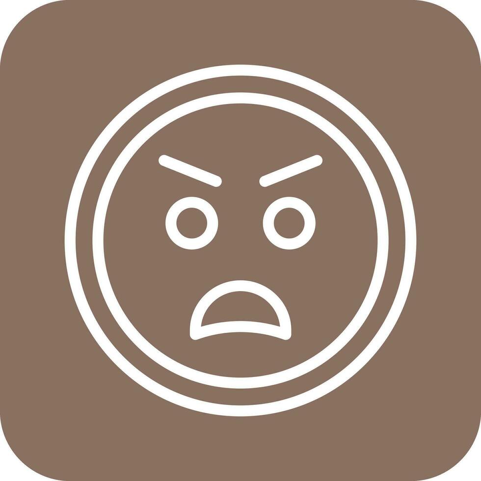 Anger Vector Icon