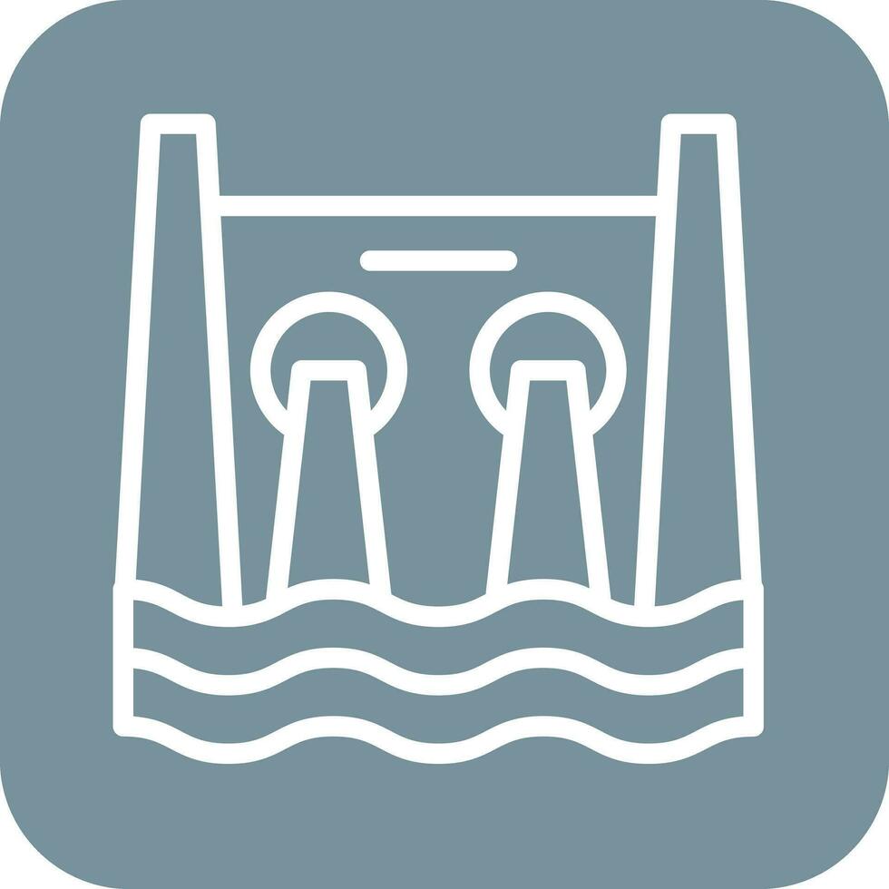Hydro Power Vector Icon