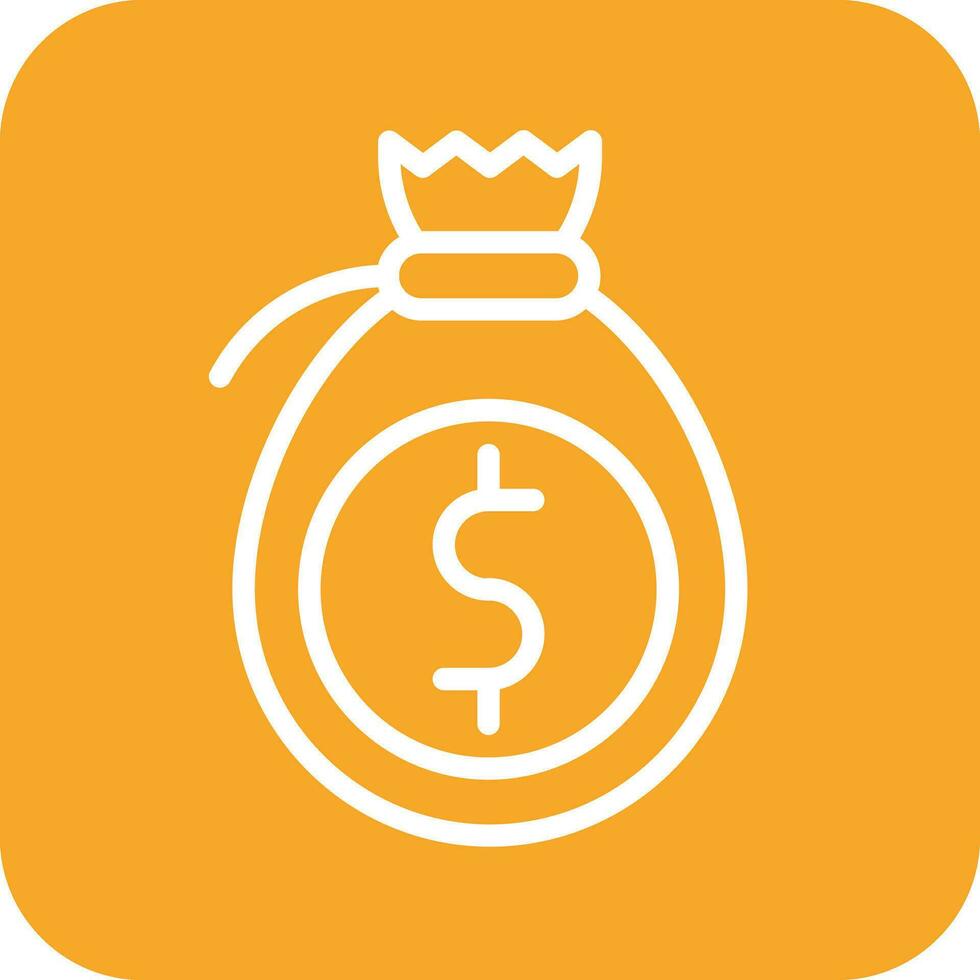 Money Bag Vector Icon