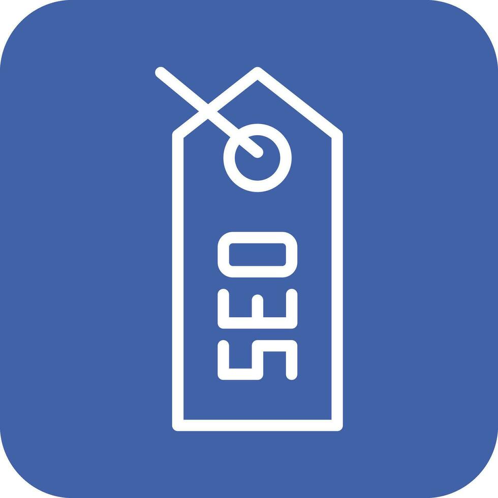 SEO Tag Vector Icon