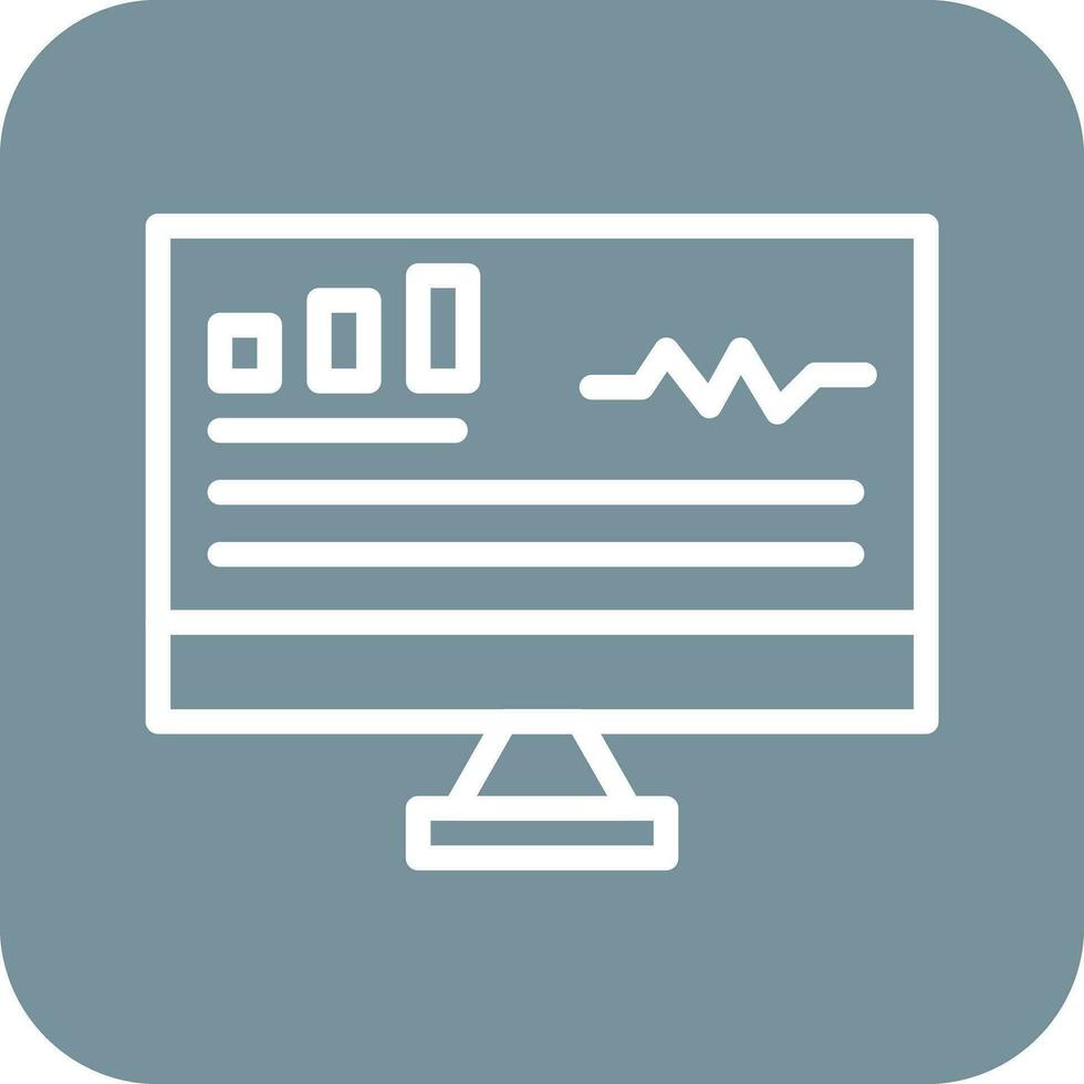Monitoring Vector Icon