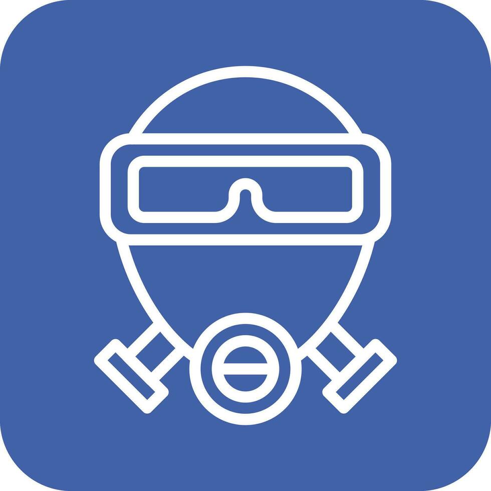 Gas Mask Vector Icon